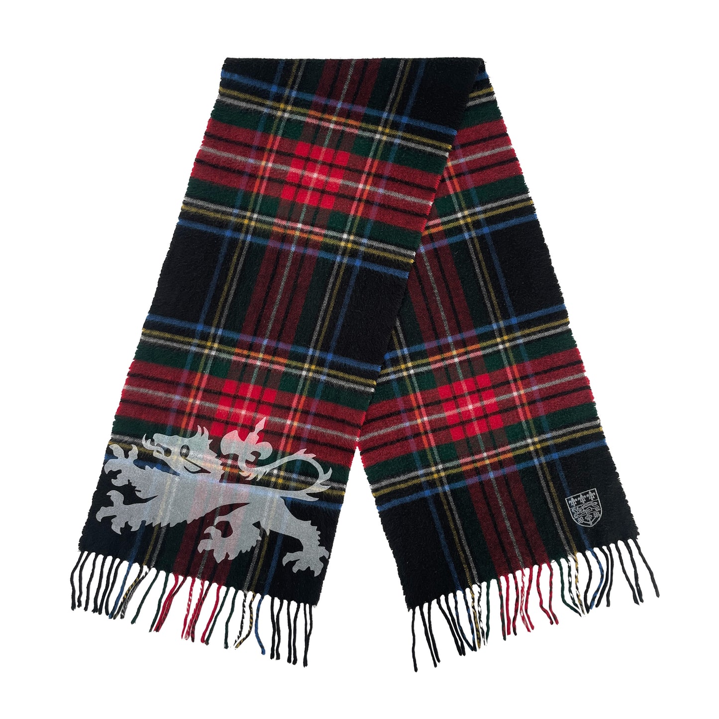 Wolf Tartan Scarf