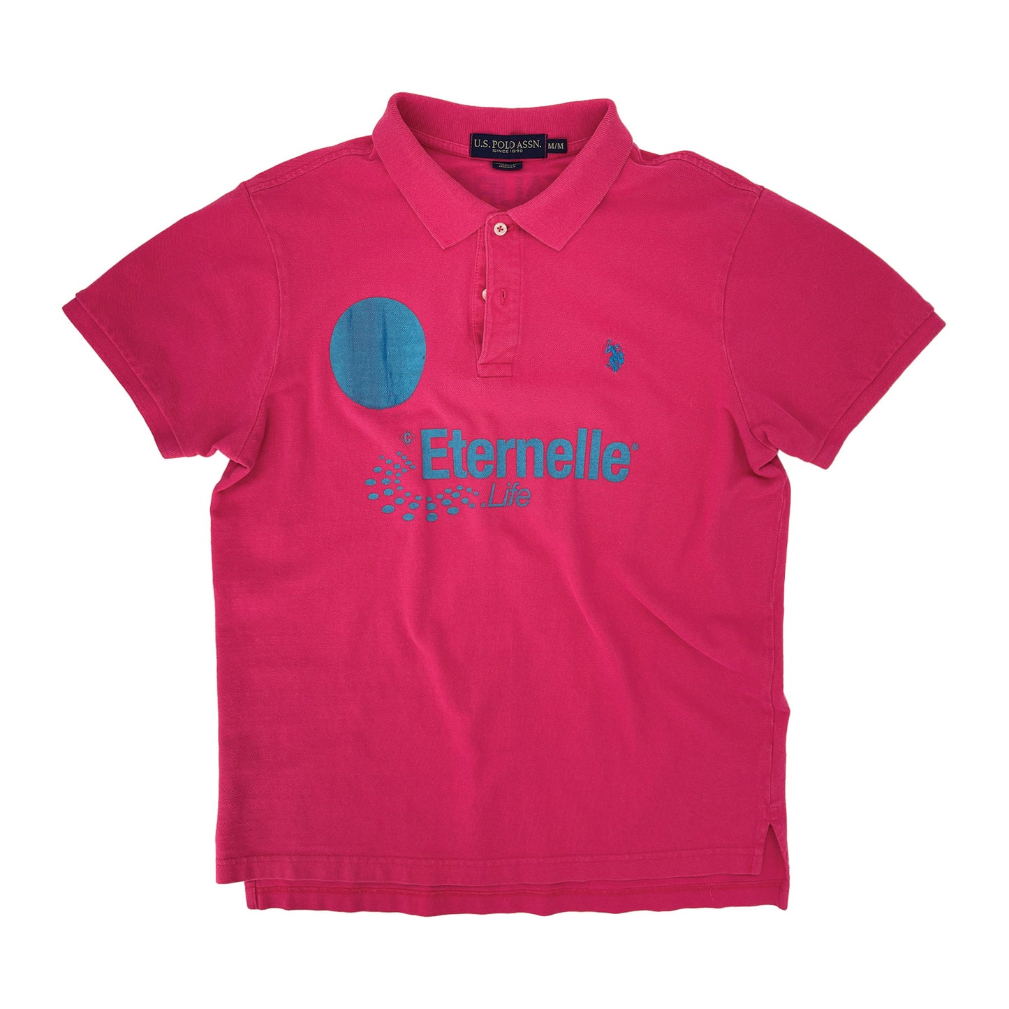 Pink & Blue Purpose Polo (M)