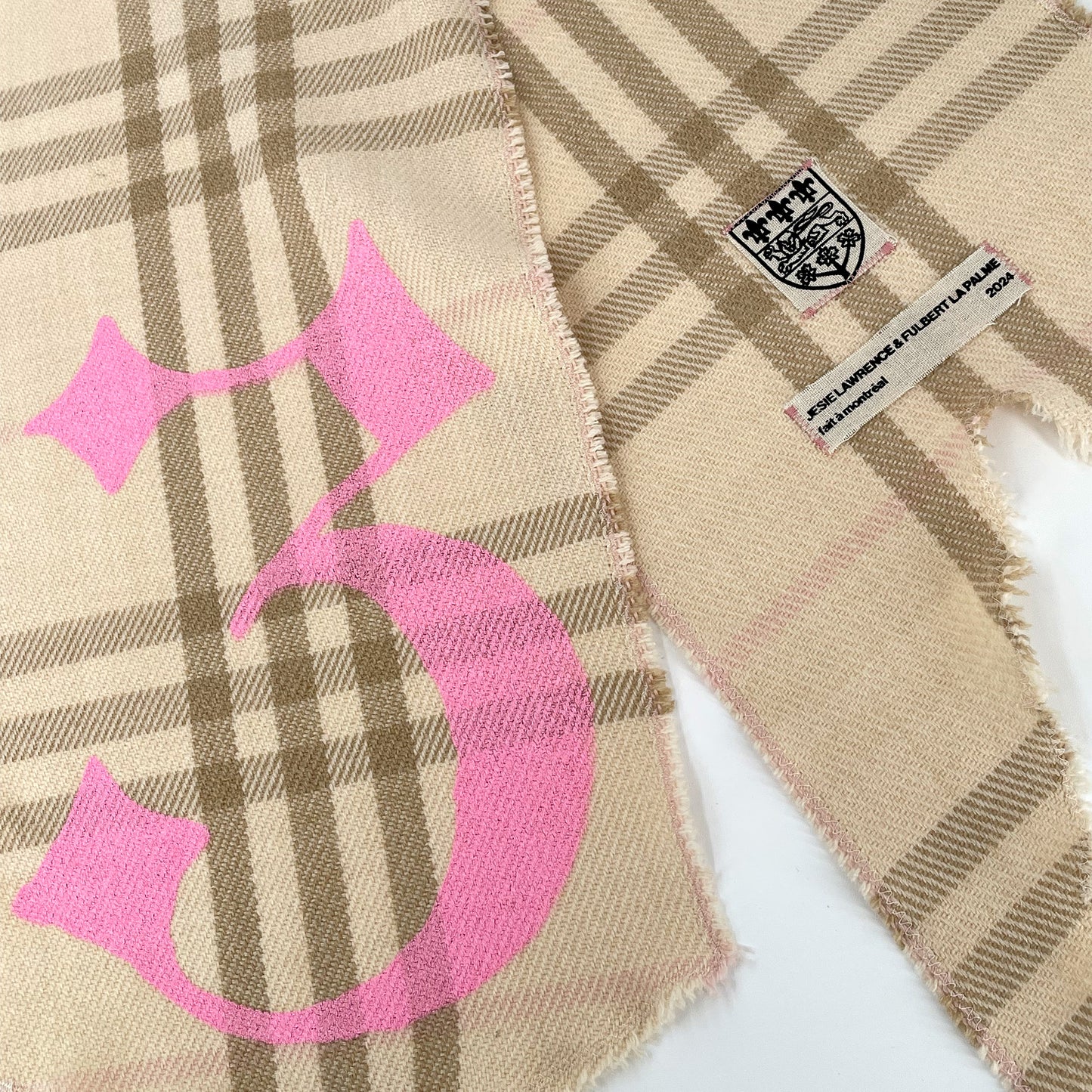 Pink 3 Scarf
