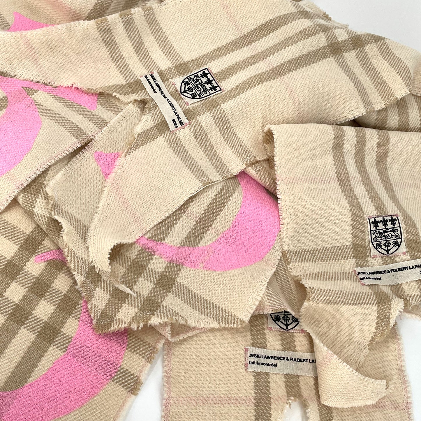 Pink 3 Scarf