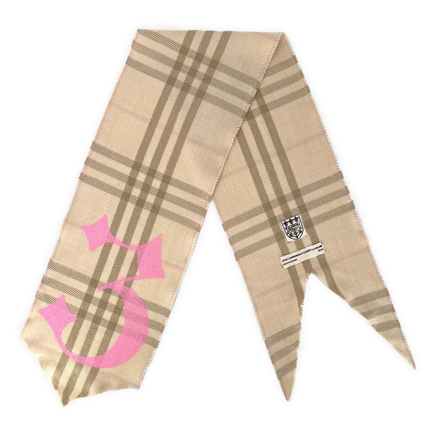 Pink 3 Scarf