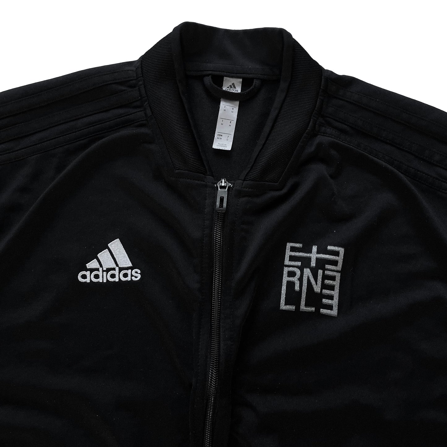 Adidas Black Zip-Up (M)