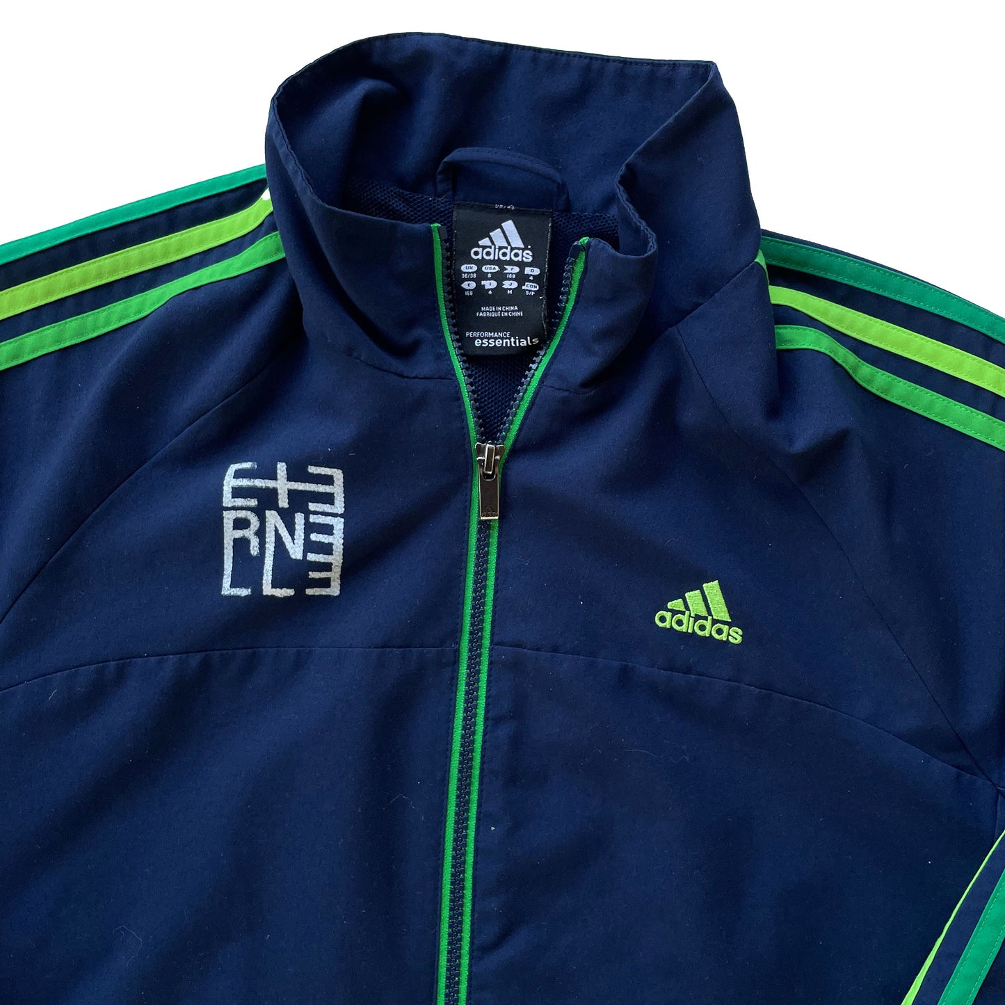Adidas Green Zip-Up (M)