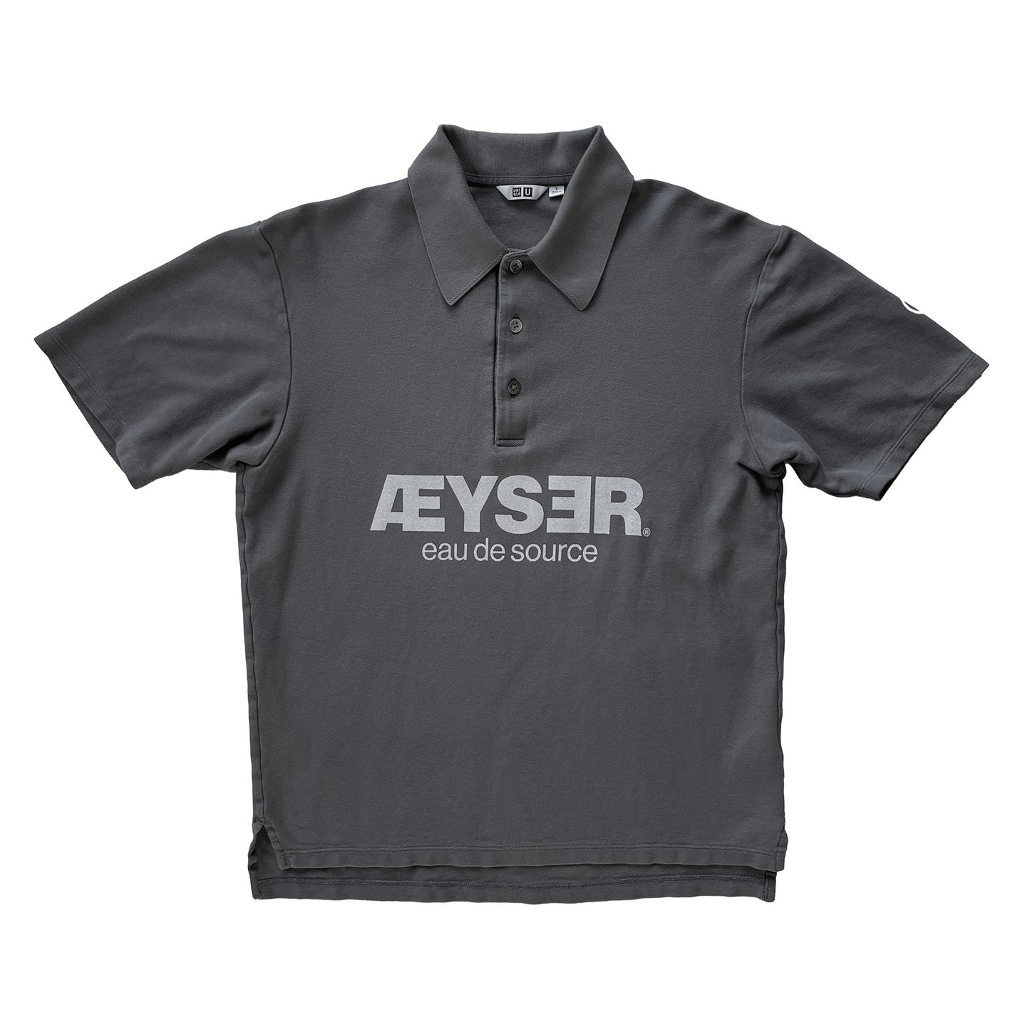 Uniqlo Grey Polo (S)