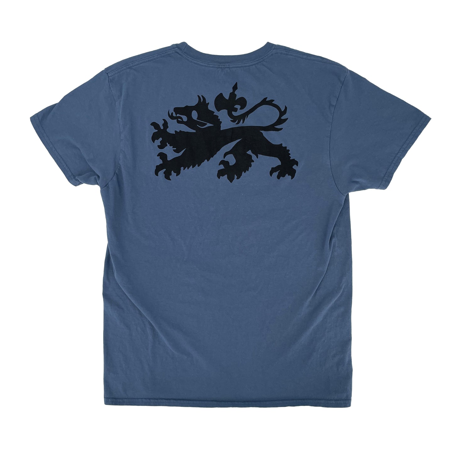 Oxyd Varsity T #4 - Black on Blue (M)