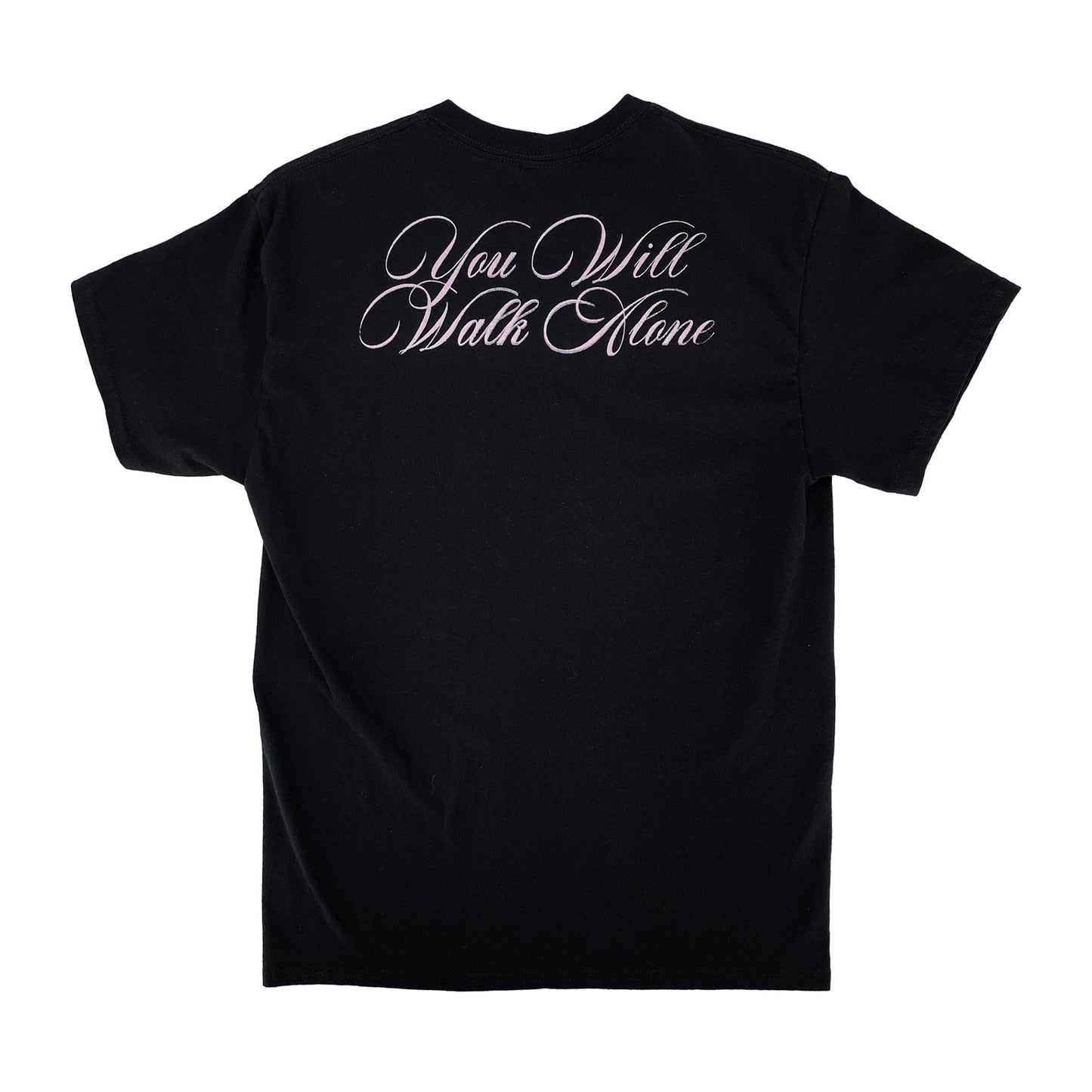 Oxyd Varsity T #3 - Light pink on Black (M)