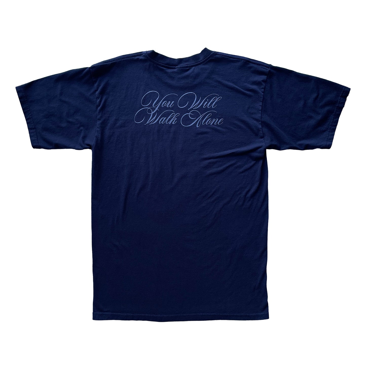 Oxyd Varsity #5 - White on Navy Blue (XL)