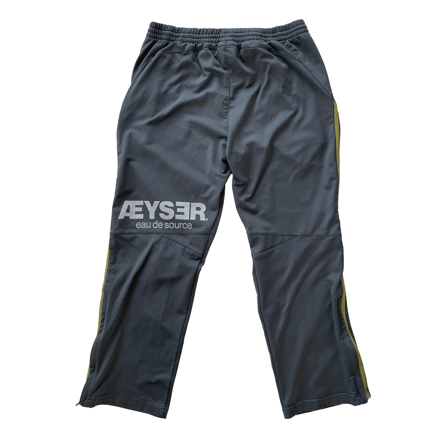 Adidas Track Pants Yellow 3stripes (XL)