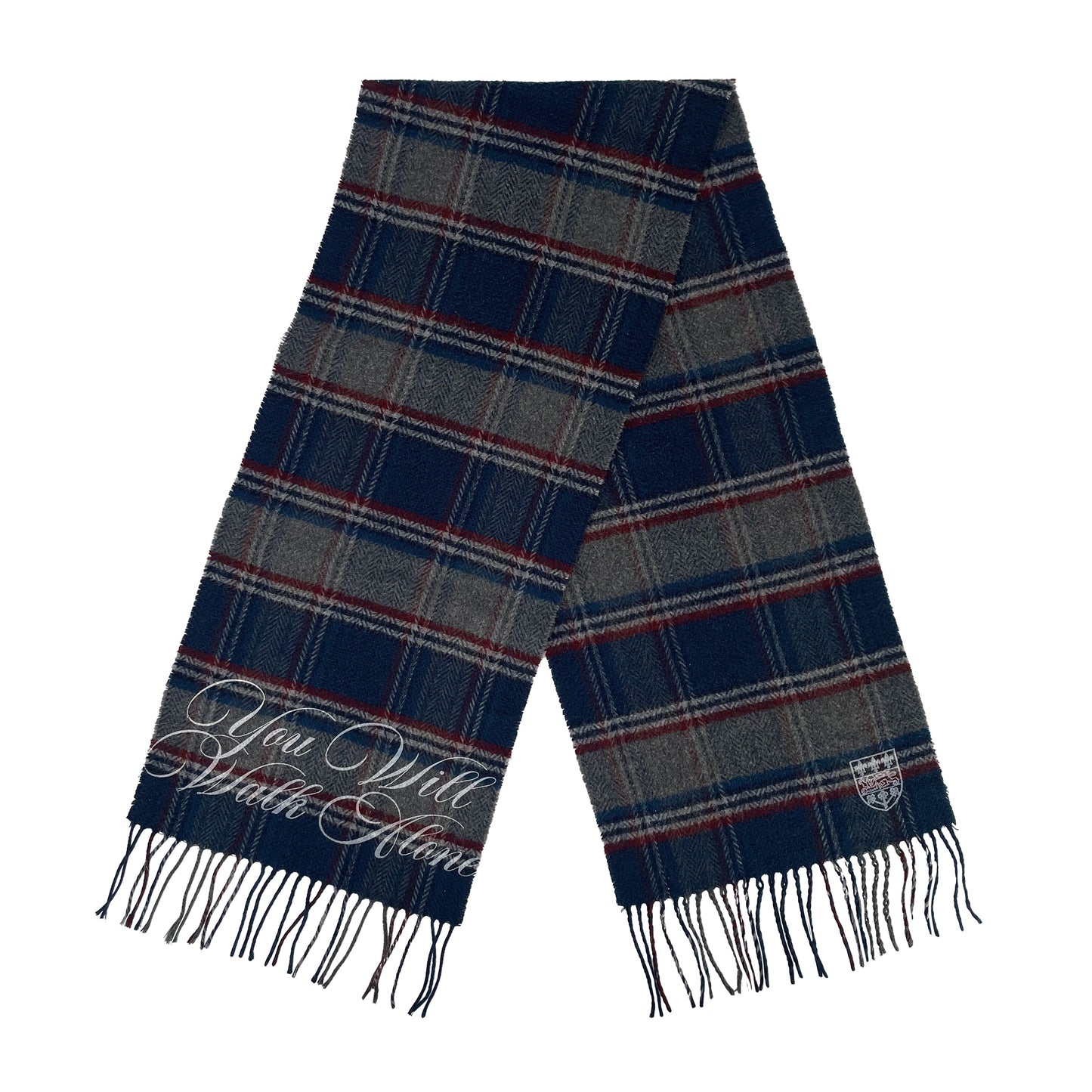 You Will Walk Alone Tartan Scarf