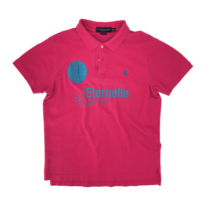 Pink & Blue Purpose Polo (M)