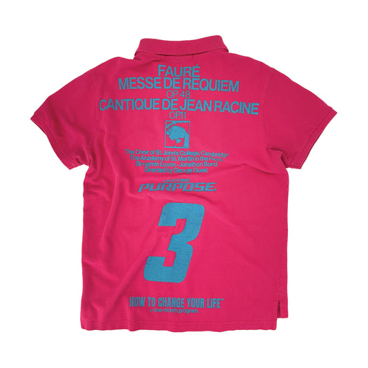 Pink & Blue Purpose Polo (M)